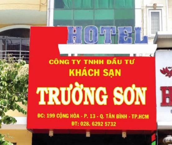 Khach San Truong Son Hotel Ho Chi Minh City Exterior photo